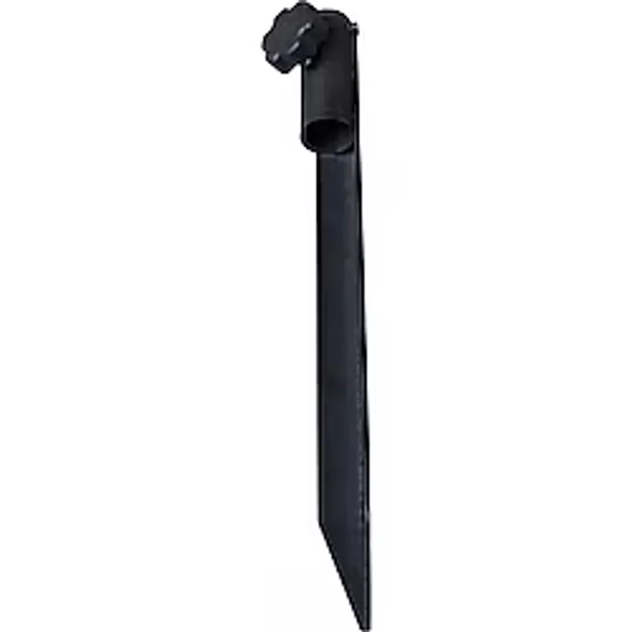 Leva House Metal Şemsiye Kazığı Siyah 40 Cm