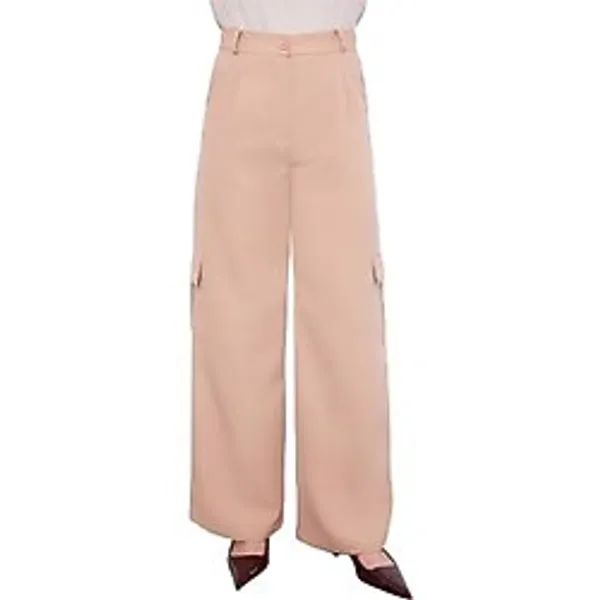 levidor Cep Detaylı Tesettür Pantolon, 38, 410073, Somon, Kadın