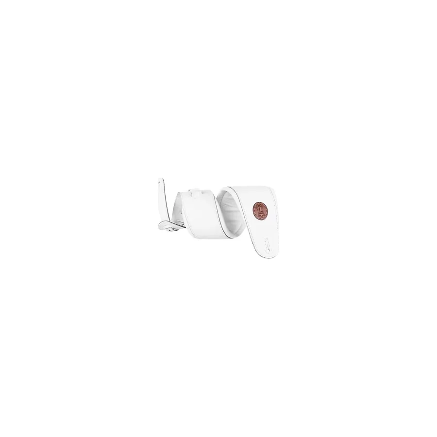 Levy's Leathers MSS2-4-WHT deri gitar kayışı
