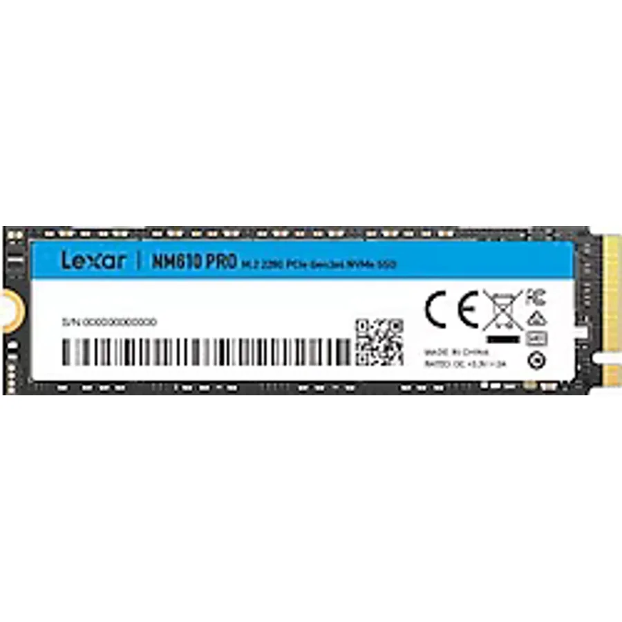 Lexar NM610PRO LNM610P001T-RNNNG PCI-Express 3.0 1 TB M.2 SSD
