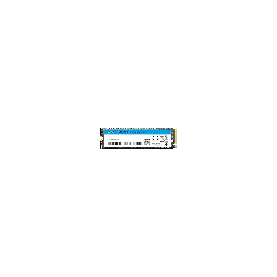 Lexar NM610PRO LNM610P500G-RNNNG PCI-Express 3.0 500 GB M.2 SSD