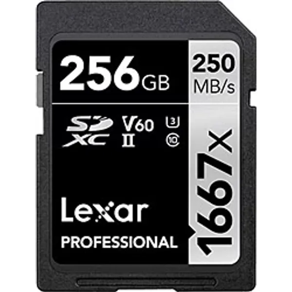 Lexar Professional 1667x LSD256CBNA1667 Class 10 UHS-II U3 V60 256 GB Hafıza Kartı