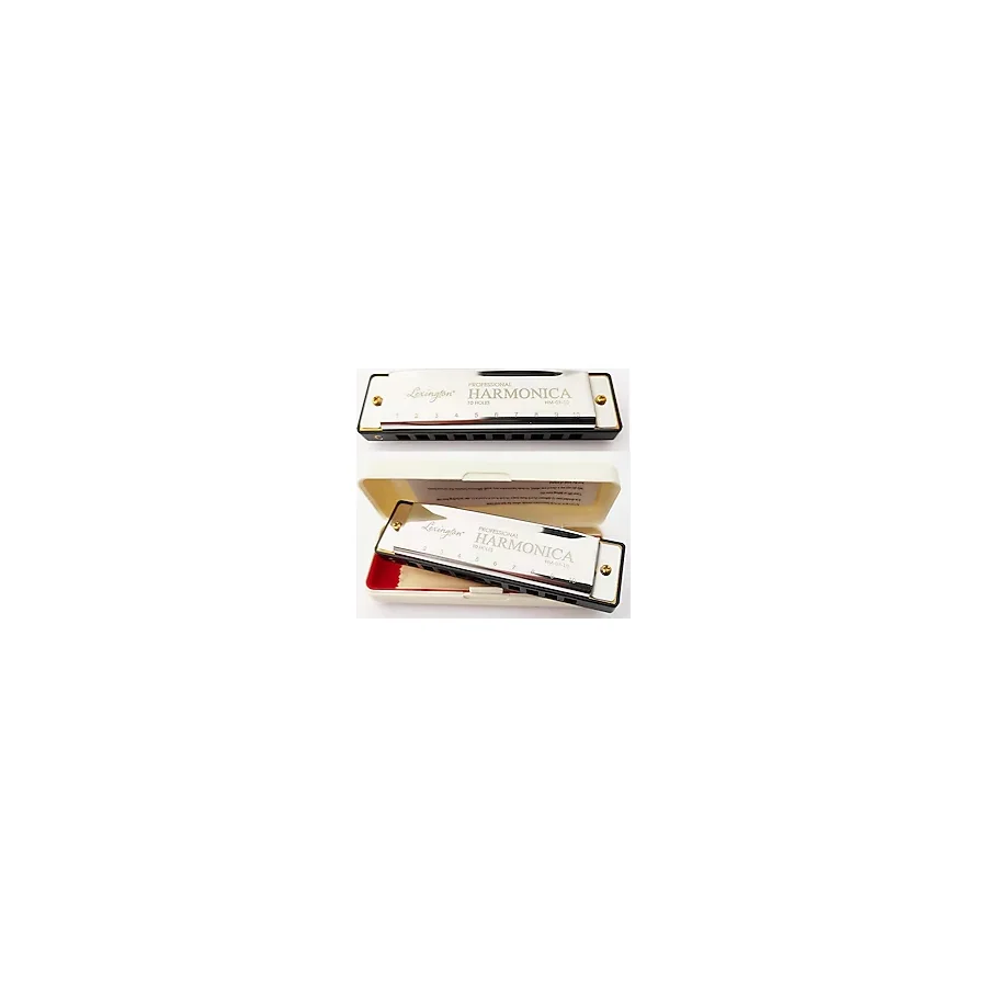 Lexington 10 Delikli Mızıka Professional Harmonica DO (C)
