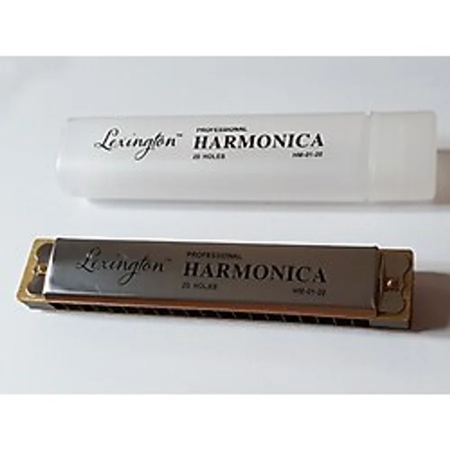 Lexington Hm0120 Mızıka 20 Delik Şeffaf Kutulu Harmonika