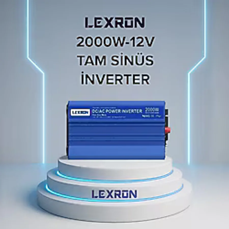 Lexron 2000w-12v Tam Sinüs İnverter