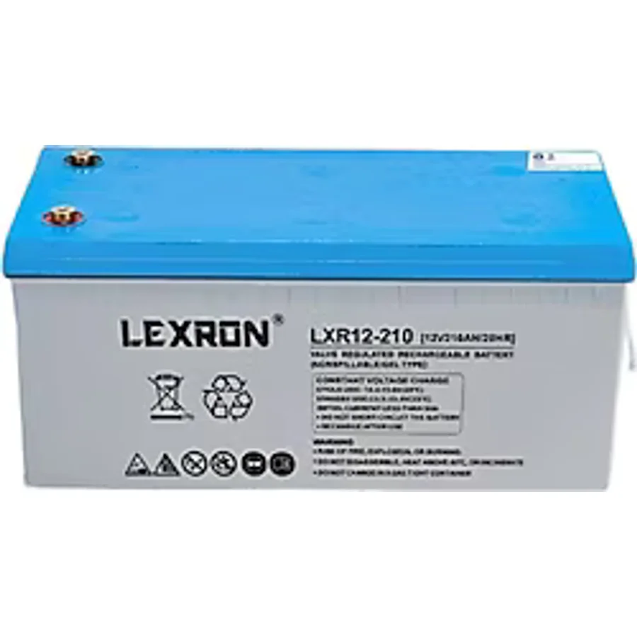 Lexron LXR12-210 12 V 210 Ah Nano-Karbon Jel Akü