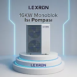 Lexron Varm Up 16 kW Monoblok Inverter Isı Pompası
