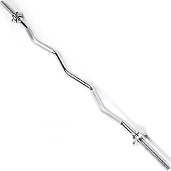 Leyaton 120 Cm Z İçi Dolu Krom Uzun Bar (Ağırlık - H- Dambıl Barı)