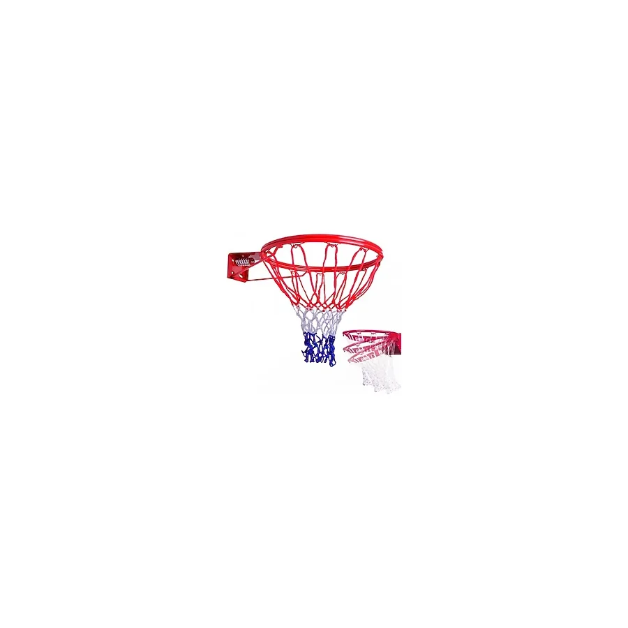 Leyaton Deluxe Çift Katlı Yaylı Basketbol Çemberi + Basketbol Filesi
