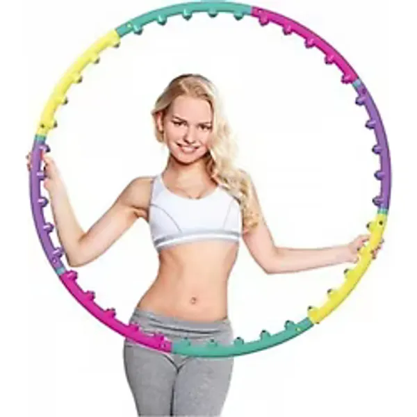 Leyaton Masajlı Zayıflatıcı 8 Parça Çember Hulahop 98 Cm 1000 Gr. Hl2
