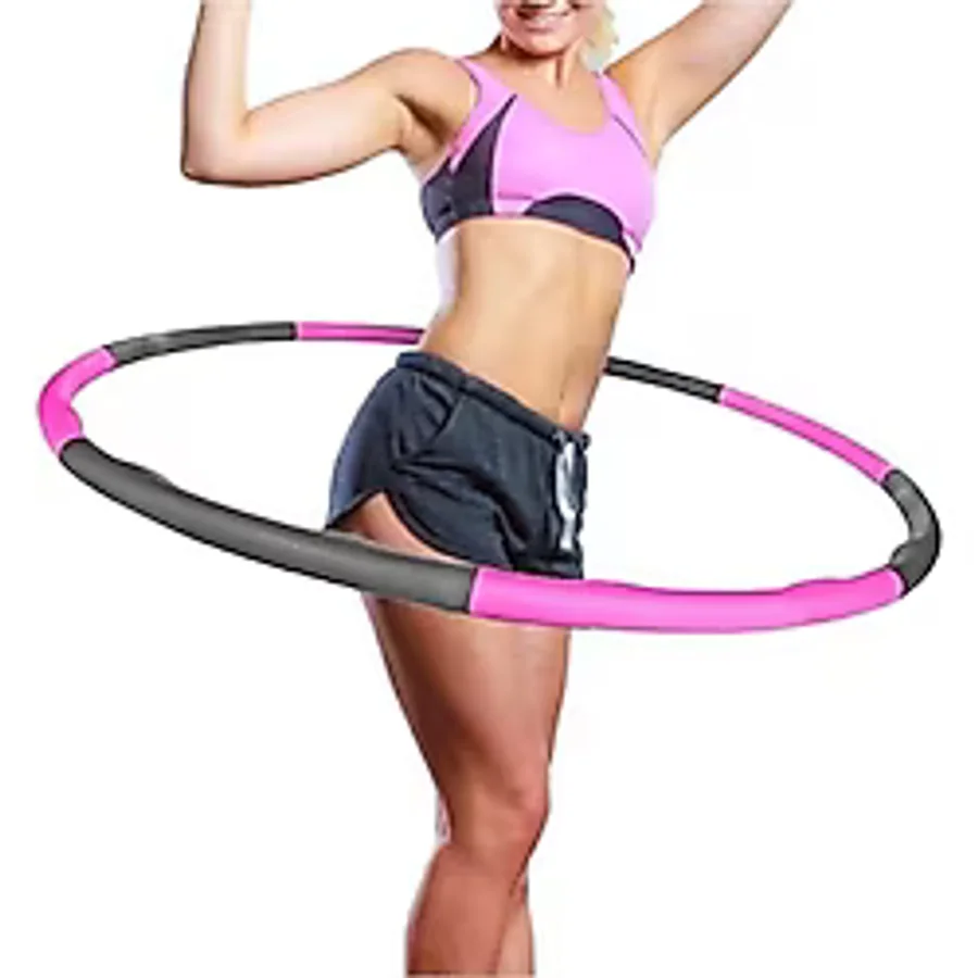 Leyaton Pembe Hulahop Hu-la Hoop 1,5 kg Ağırlıklı