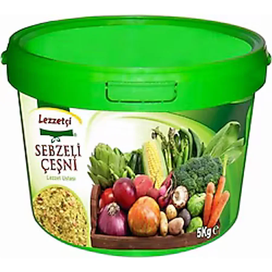 Lezzetçi Sebzeli Çeşni 5 kg