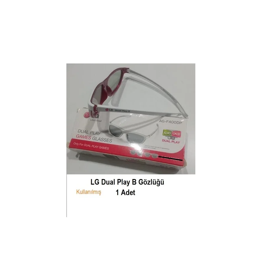 Lg Dual Play Gözlük 1 Adet B Numaralı Gözlük Kullanılmış