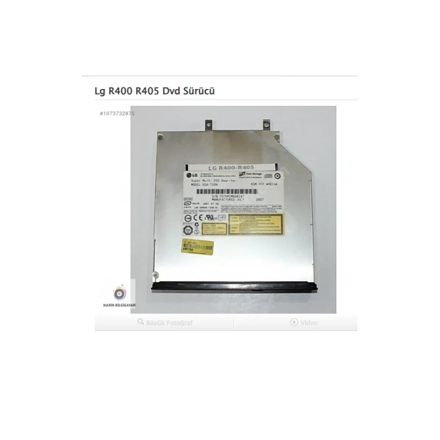 Lg R400 R405 Dvd Sürücü