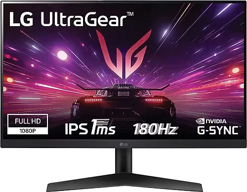 LG UltraGear 24GS60F-B 23.8" 1 ms Full HD IPS 180 Hz Oyuncu Monitörü