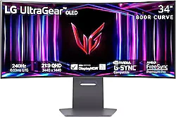 LG UltraGear 34GS95QE-B 34" 0.03 ms WQHD Curved 240 Hz OLED Oyuncu Monitörü