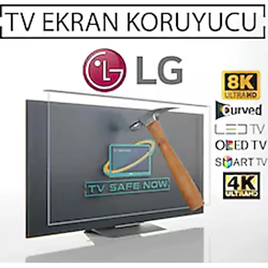 Lg Uyumlu 55nano816na 55'' İnç 140 Ekran Lg Uyumlu Tv Ekran Koruyucu