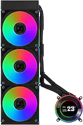 Lian Li HydroShift II LCD-C 360CL G89.GHS2LCD36RB.00 Siyah İşlemci Sıvı Soğutucu
