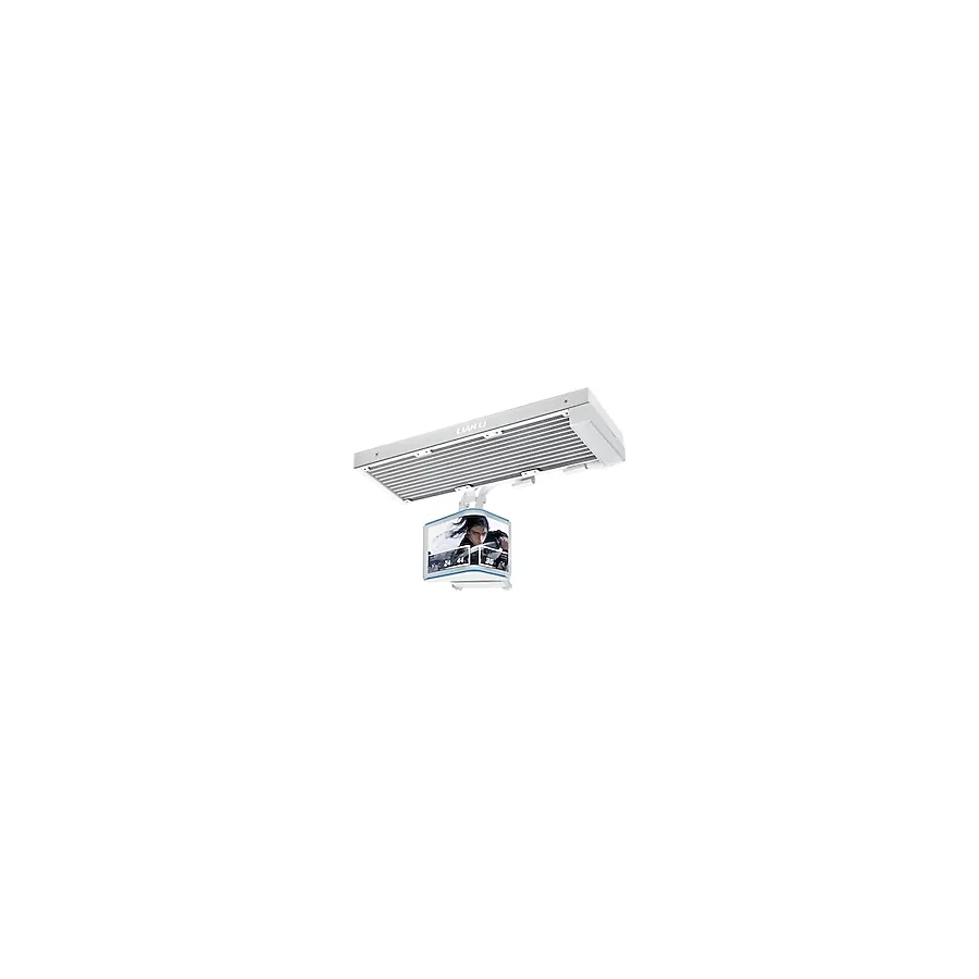 Lian Li Hydroshift II OLED Kavisli 360 Sıvı CPU Soğutucu - Esnek Kızak Borulu Kelepçe Soğutucu Yolu - Ayarlanabilir 6,67 inç 2K Ekran - 3D Animasyon Efektleri - LGA 1851/1700, AMD AM5/4 - Beyaz