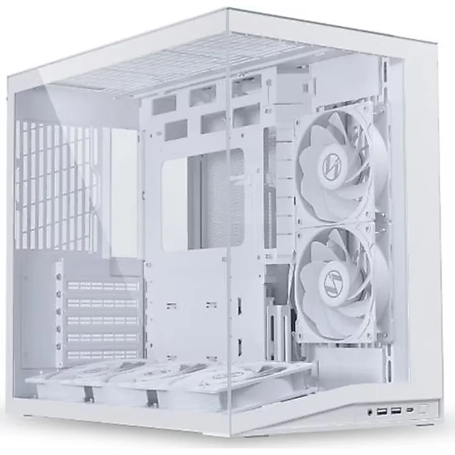 Lian Li O11 Dynamic Mini V2 Flow Fanlı Beyaz ATX Oyuncu Kasası