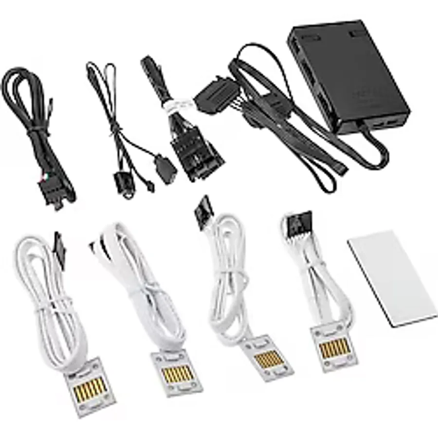 Lian Li UNI HUB SL-INF Controller - RGB ve fan kontrolü, UNI FAN SL-INF, L-Connect 3, 16 fana kadar, ARGB & PWM Hub, beyaz