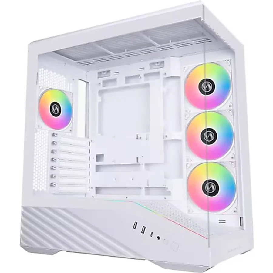Lian Li Vector V100R G99.V100RW.00 ARGB Fanlı Beyaz E-ATX Oyuncu Kasası