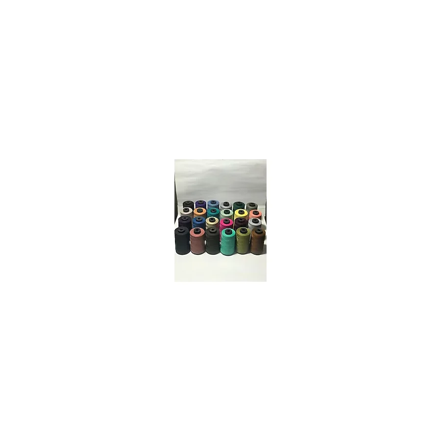 Lider İplik Dikiş Iplik 24'lı Set Dikiş Ipliği 120 No 5000m Polyester