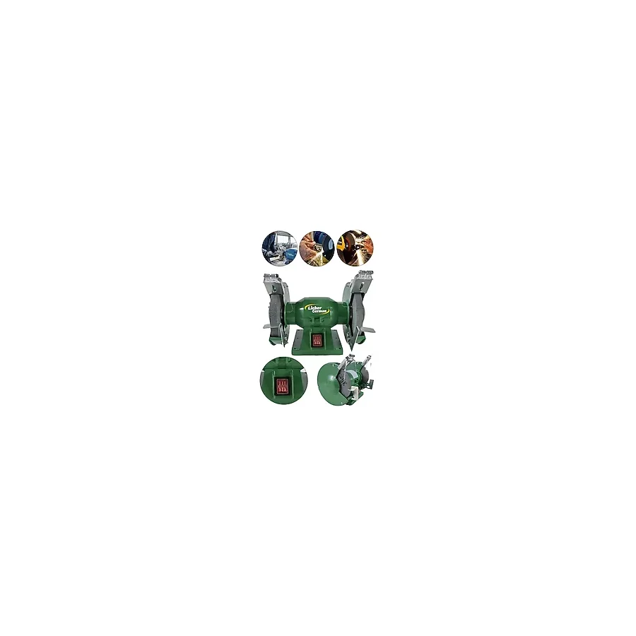 Lieber German Turbo Motorlu 3600 Watt Çark Motoru Zımpara Balta Bıçak Bileme Makinesi 150 mm Taş Motoru Taslama