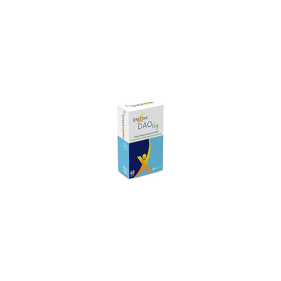 Lifextra Daoveg Diamin Oksidaz 60 Vegan Tablet