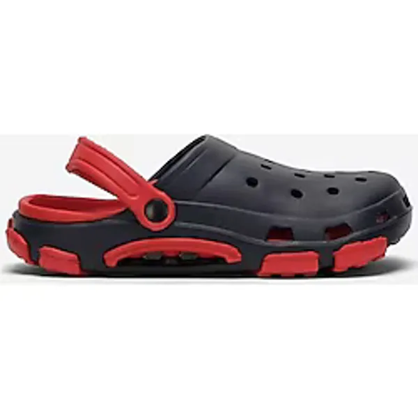 Liger Unisex Çift Tabanlı Ortopedik Hemşire Doktor Aşçı Laboratuvar Deniz Havuz Terliği Sandalet LACİVERT - KIRMIZI - Lacivert - Kırmızı - 43