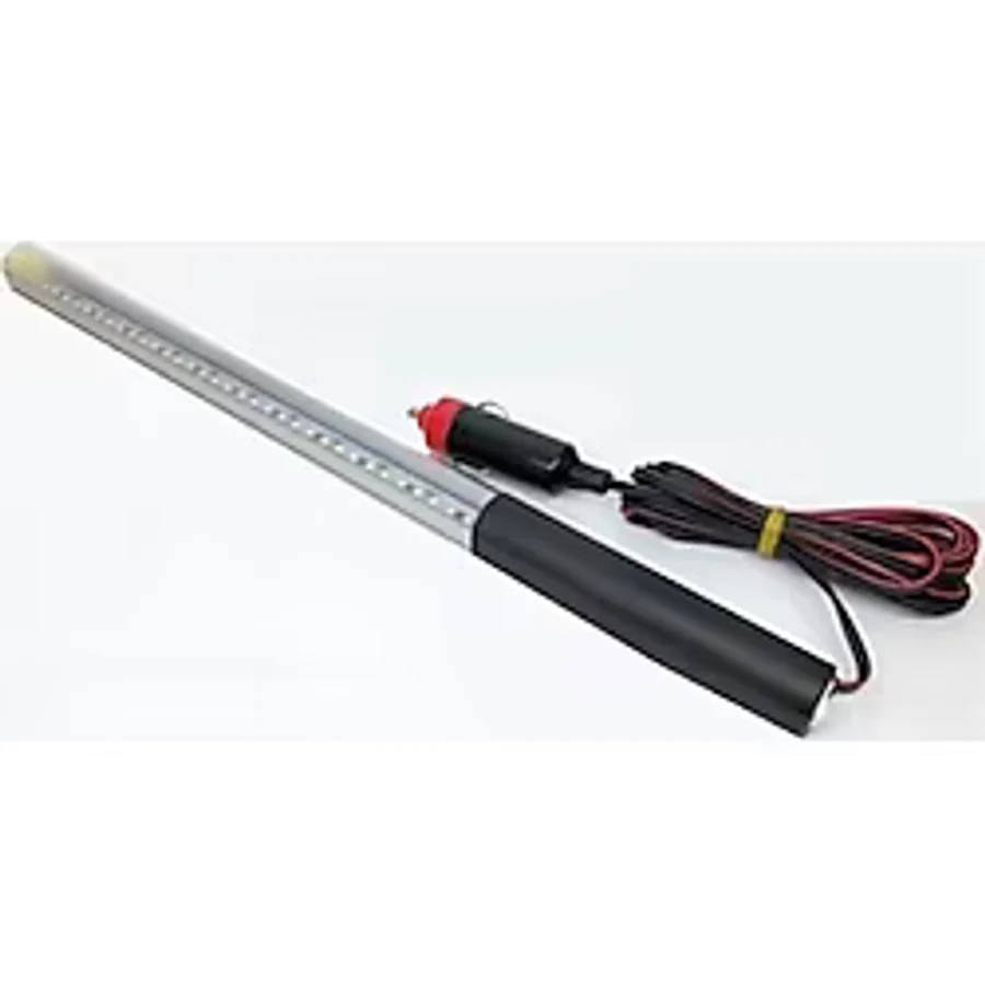 Light Seyyar Led Lamba 12v Mıknatıslı Maşalı Florasan Tip