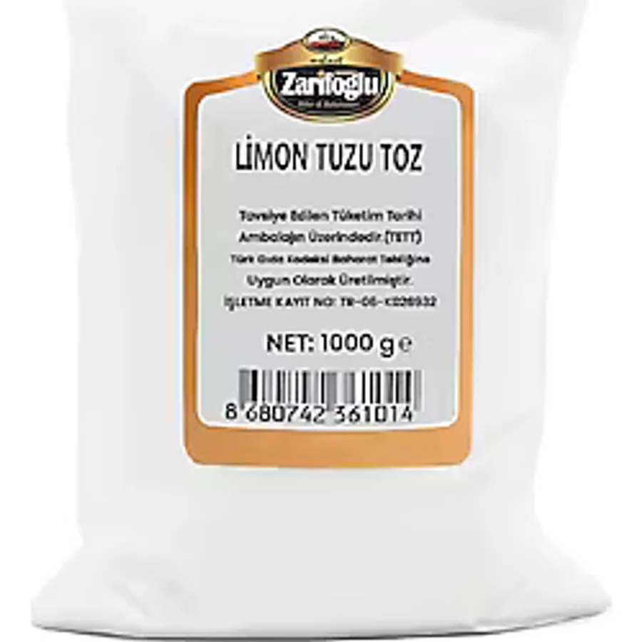 Limon Tuzu Toz 1 Kg