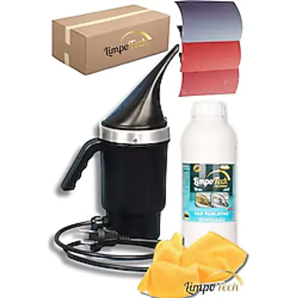 LİMPO TECH Far Temizleme Seti Buharlı Far Temizleme Seti Far Parlatma Seti Oto Far Temizleyici 330ML