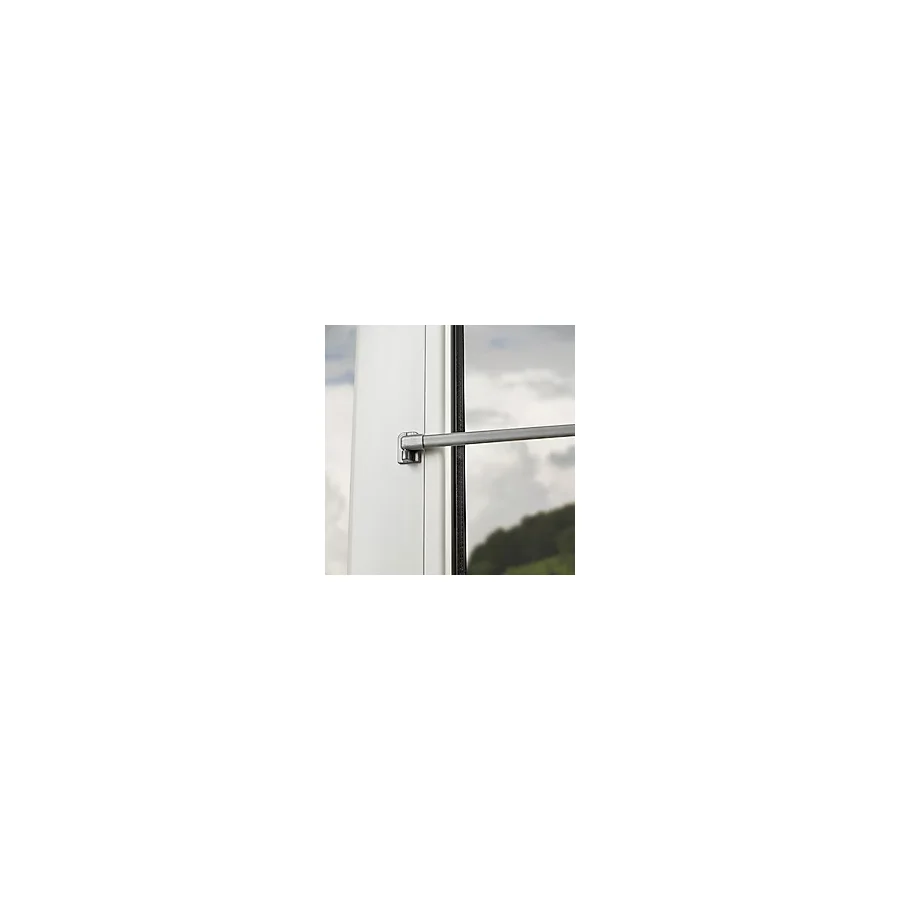 Linadora Briz Çubuğu Oval 40-70cm 2'li Mat Krom %75 Uzamalı