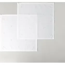 Linens Begonia 45x45 cm 2'li Peçete Optik Beyaz