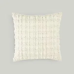 Linens Boho Kırlent Kılıfı 45x45 cm Bej