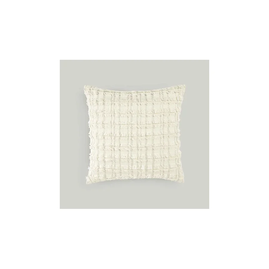 Linens Boho Kırlent Kılıfı 45x45 cm Bej