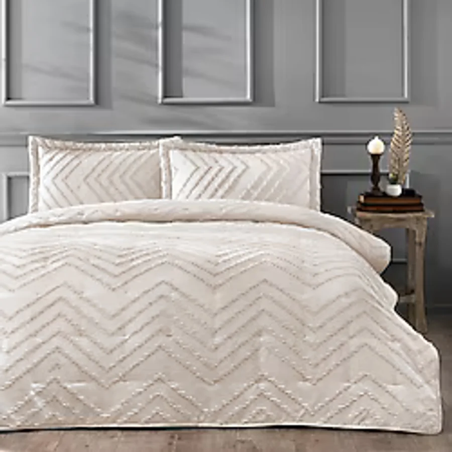 Linens Borneo Çift Kişilik Yatak Örtüsü Seti