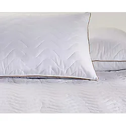Linens Fluffy Pamuk Kapitone Standart Yastık Alezi