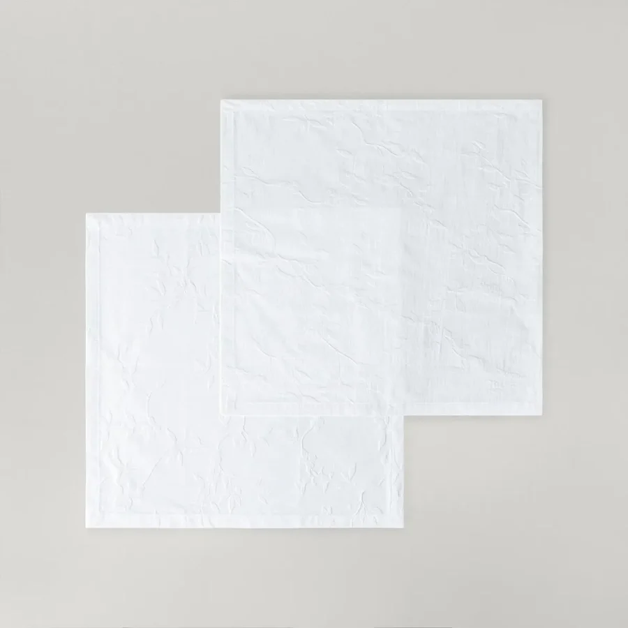 Linens Lemerdy 45x45 cm 2'li Peçete Beyaz