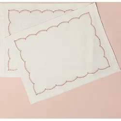 Linens Morby 2'li 35x45 cm Peçete Naturel Kiremit