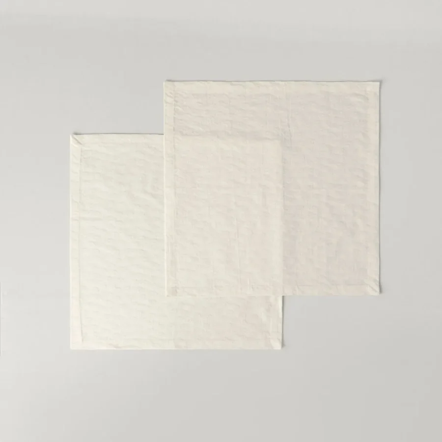 Linens Motion 45x45 cm 2'li Peçete Ekru