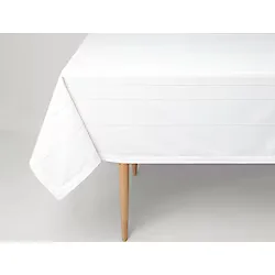 Linens Patrick 150x250 cm Masa Örtüsü Kırık Beyaz