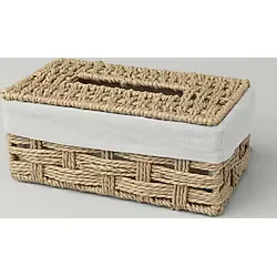 Linens Tidy Pecete Kutusu 25x14,5x10,7 Cm Naturel