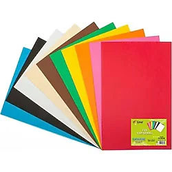 Lino Eva 20X30Cm 10 Renk 2Mm Yapışkanlı 10Lu Paket