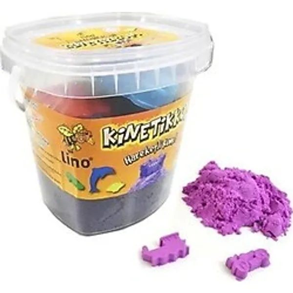 Lino Kinetik Kum Mor 500 Gr Kova 3 Kalıplı