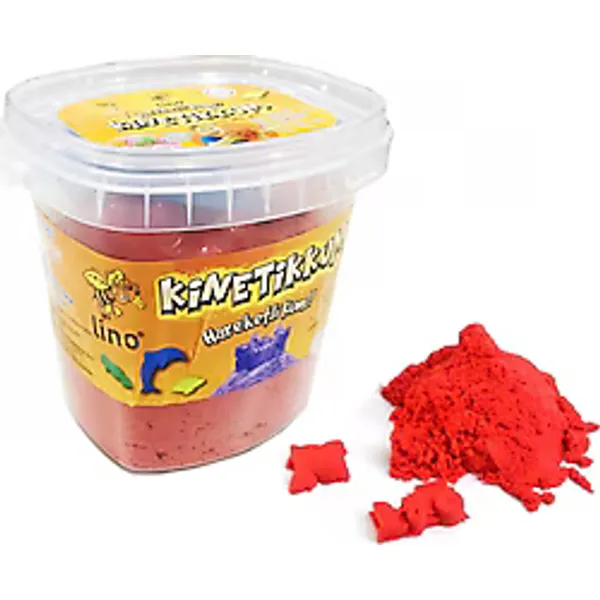 Lino Kovalı Kinetik Kum 500 gr Kırmızı