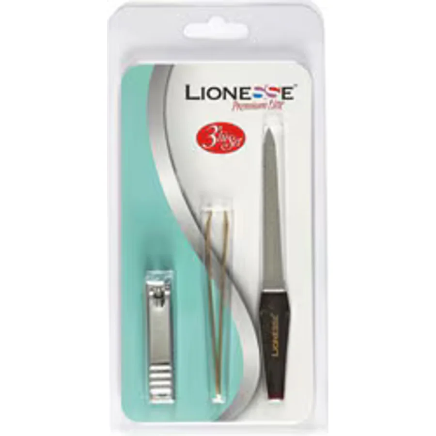 Lionesse 5110 Tırnak Makası & Cımbız ve Törpü Seti