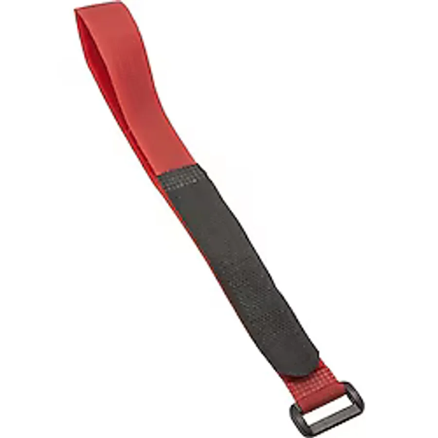 Lipo Pil Tutucu Cırt Bant 20x400mm - Kırmızı