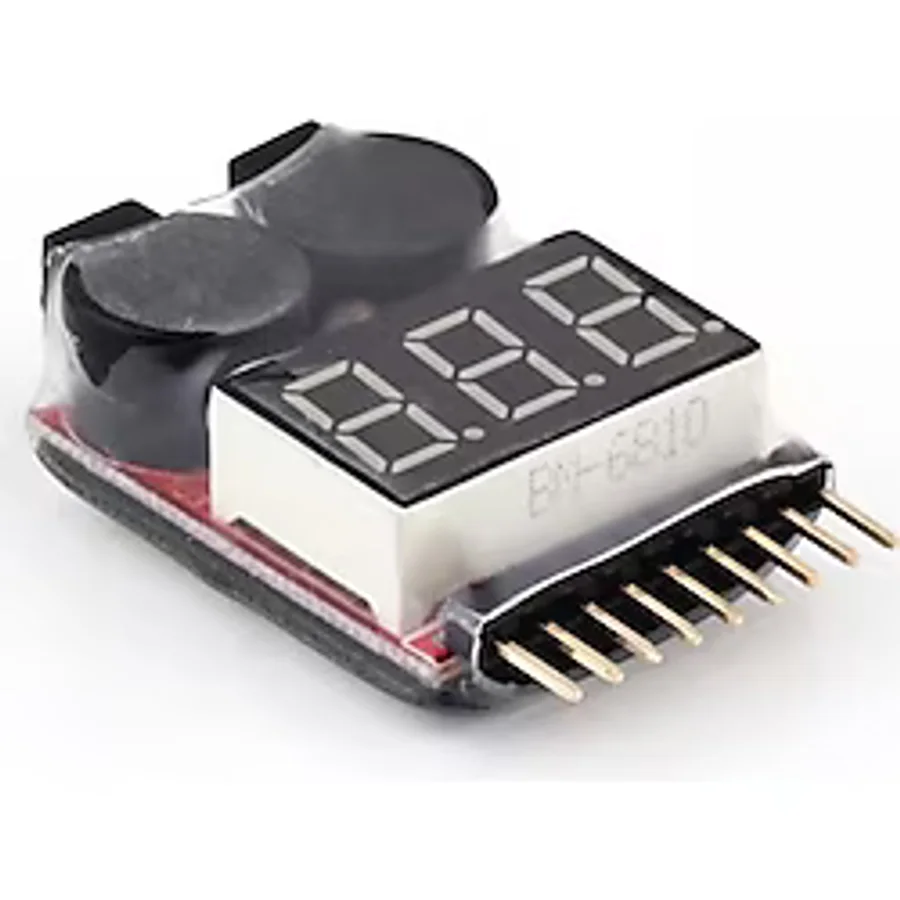 Lipo Seviye Ölçer ve Alarm Modülü 1-8S Lipo Pil Ölçüm Cihazı